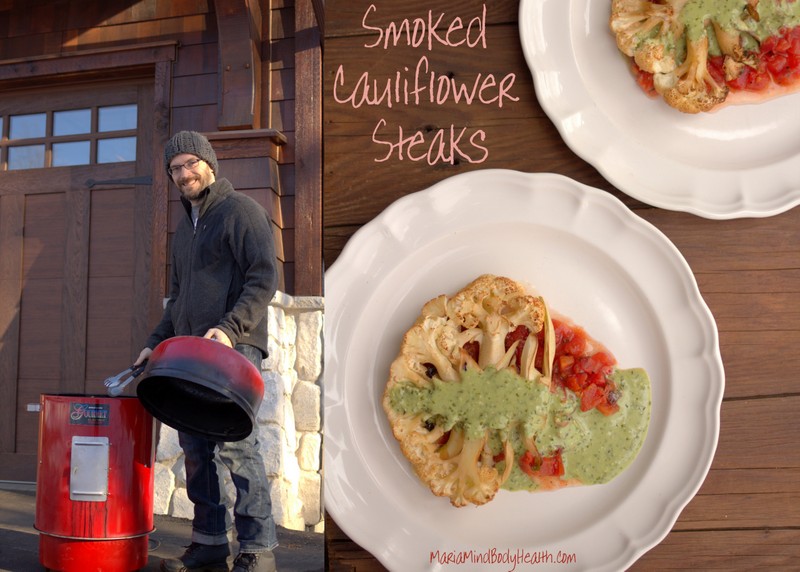 Smoked Cauliflower Steaks