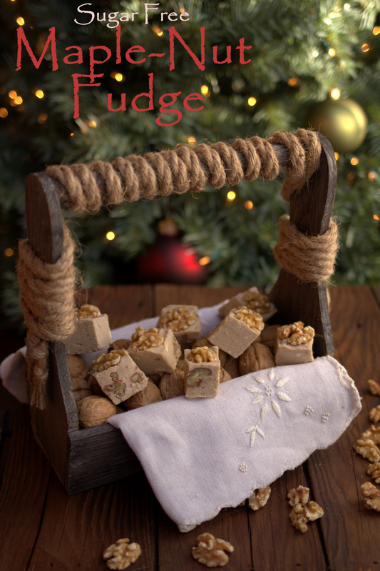 Sugar Free Maple-Nut Fudge