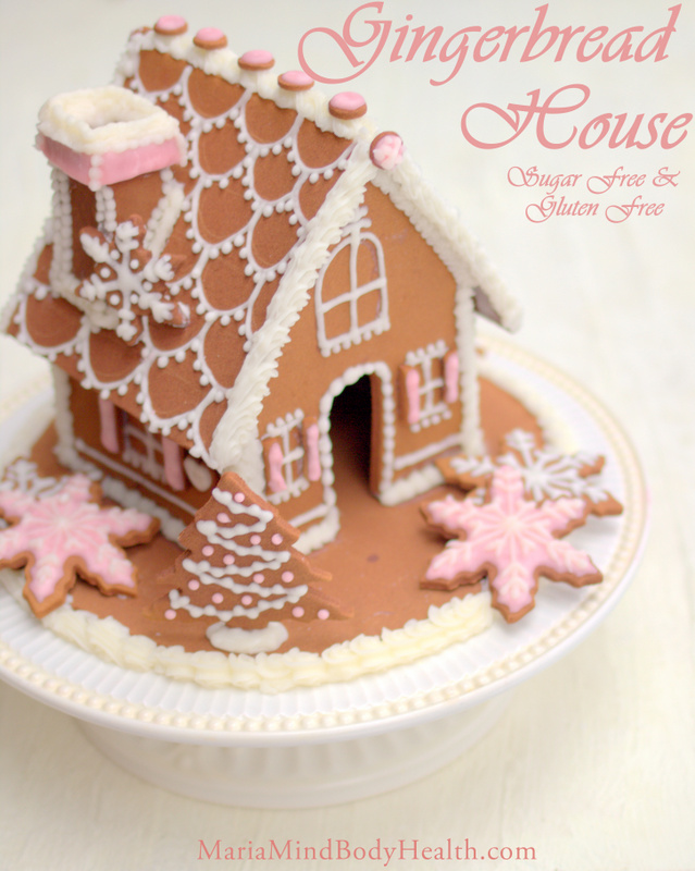 Sugar Free Gingerbread House Icing