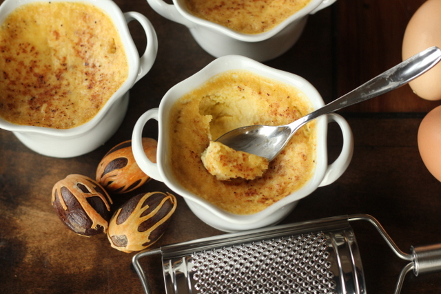 Eggnog Creme Brulee