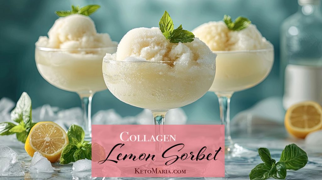 Collagen Lemon Sorbet