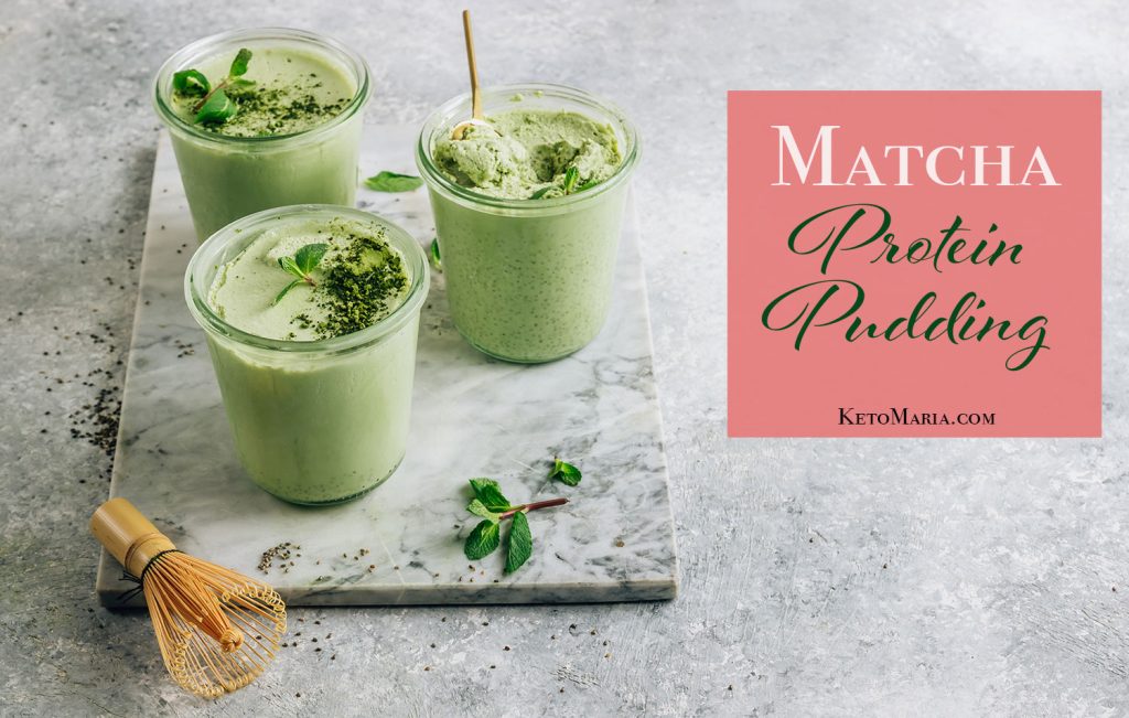 Protein Matcha Pudding