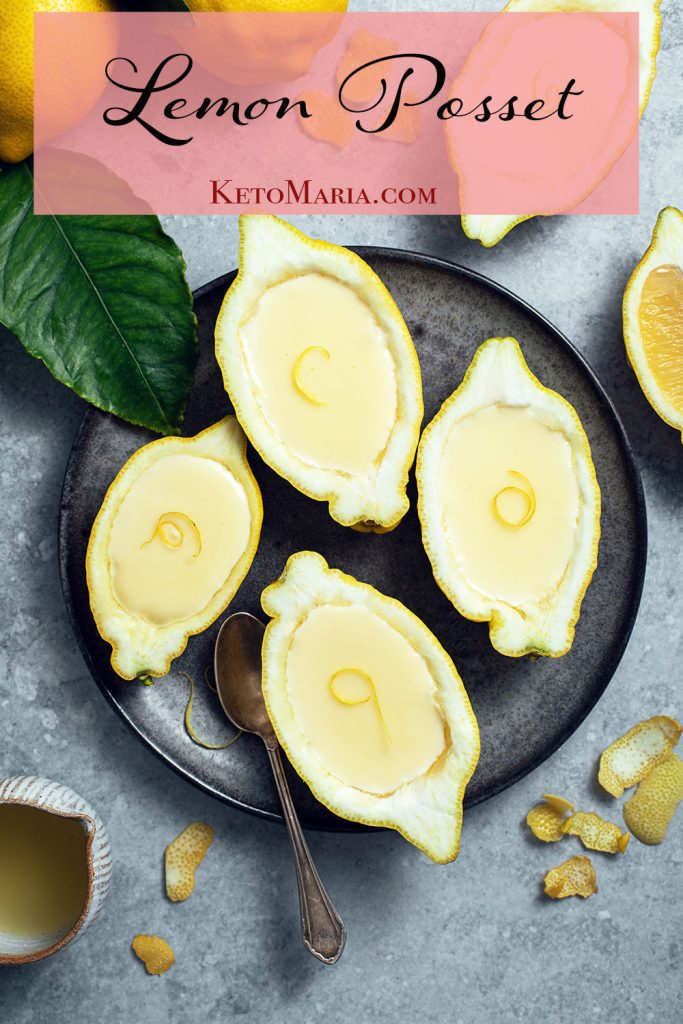 Sugar Free Lemon Posset