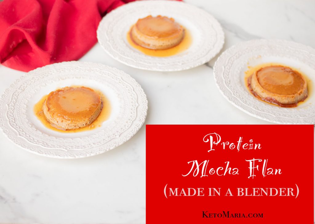 Protein Sparing Mocha Flan (made in a blender)
