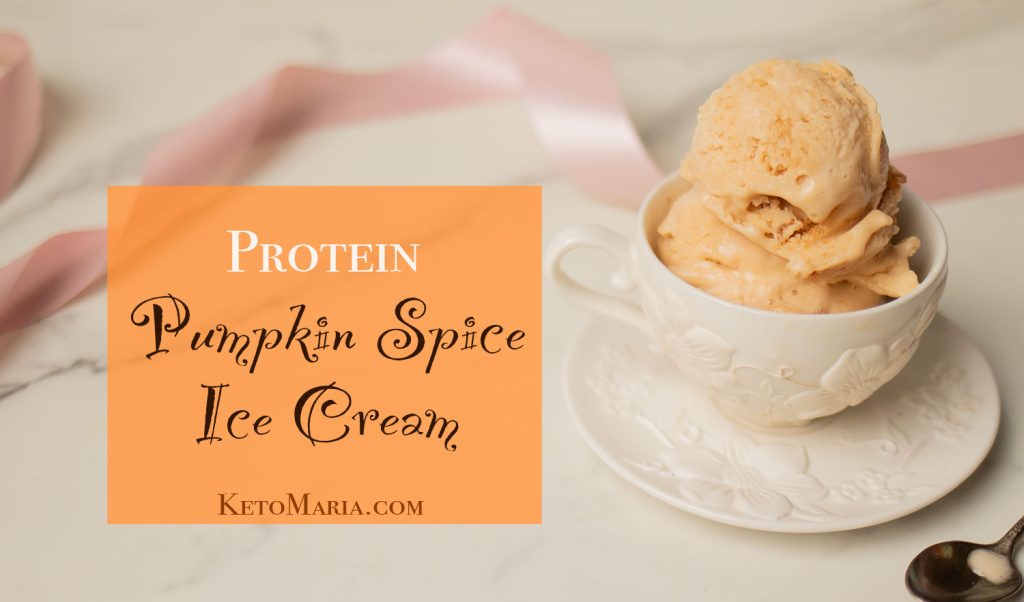 Protein Pumpkin Spice Ice Cream