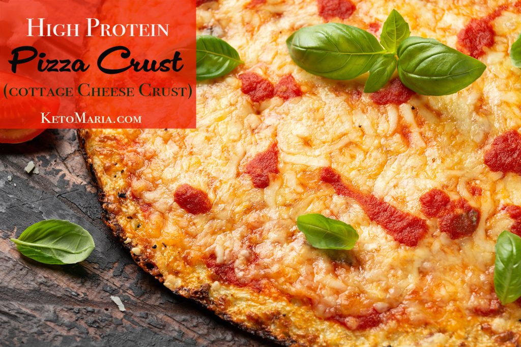 High Protein Pizza Crust (Cottage Cheese Pizza Crust)