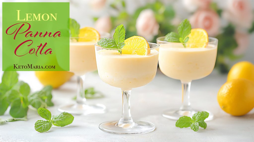 LEMON PANNA COTTA
