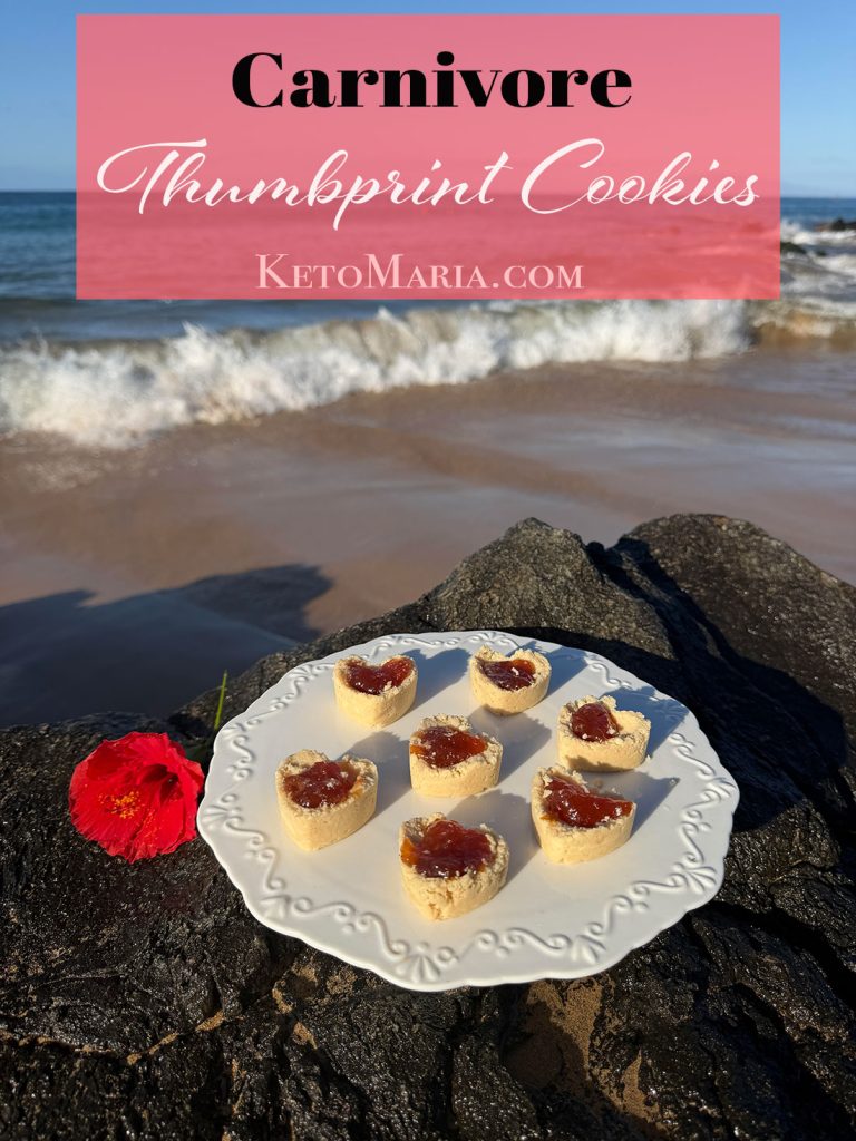 Carnivore Thumbprint Cookies