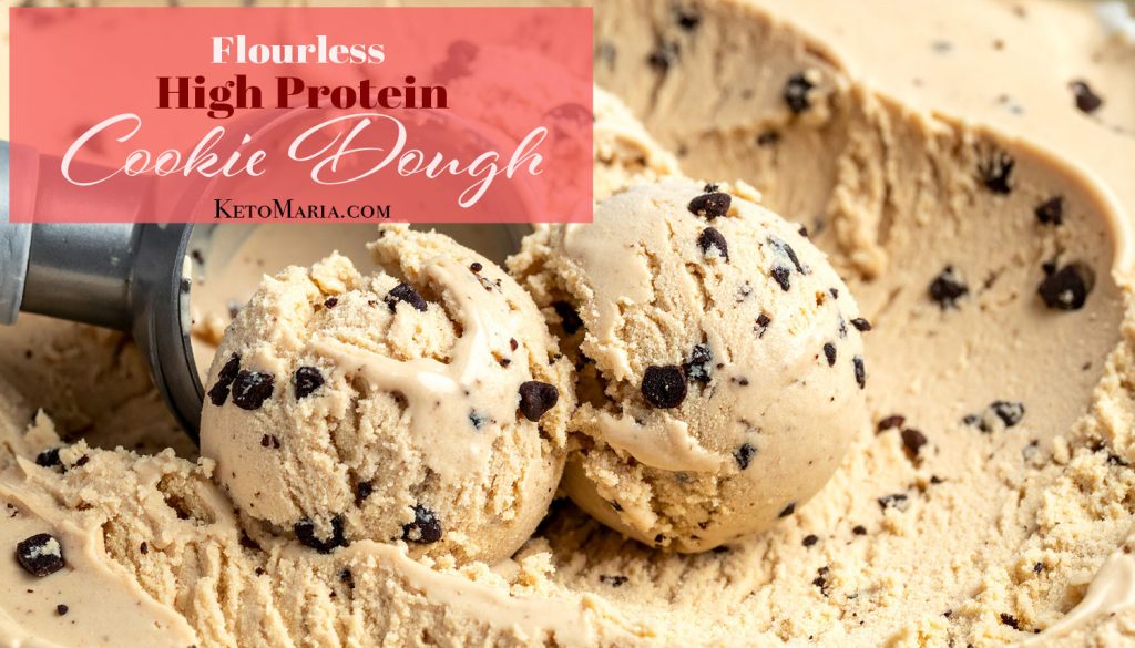 High Protein Cookies and Cream Cookie Dough