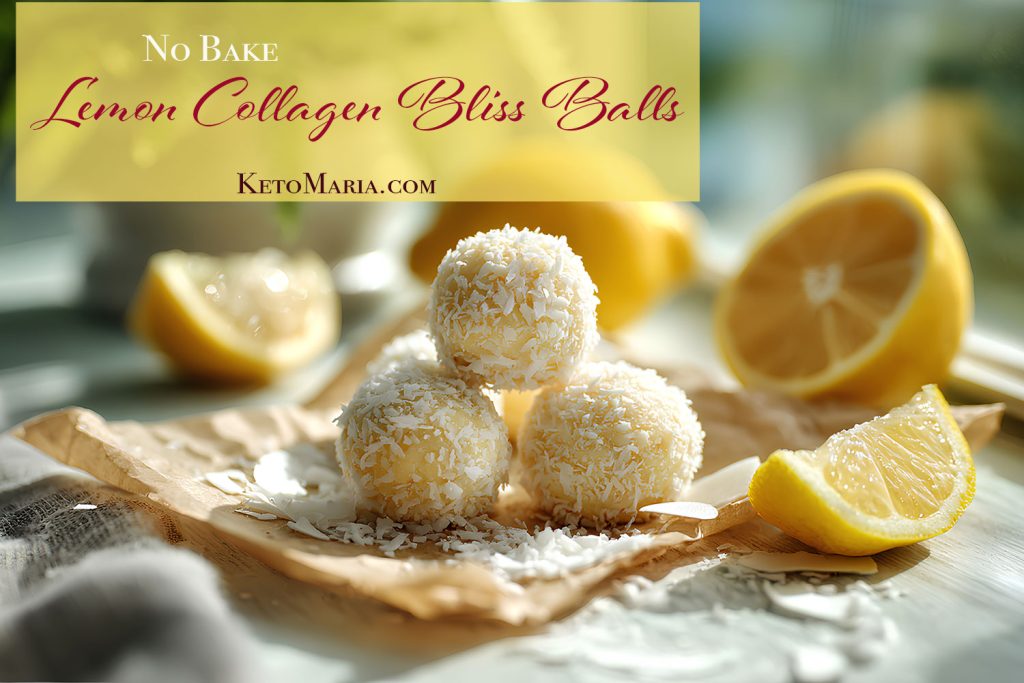 Lemon Collagen Bliss Balls