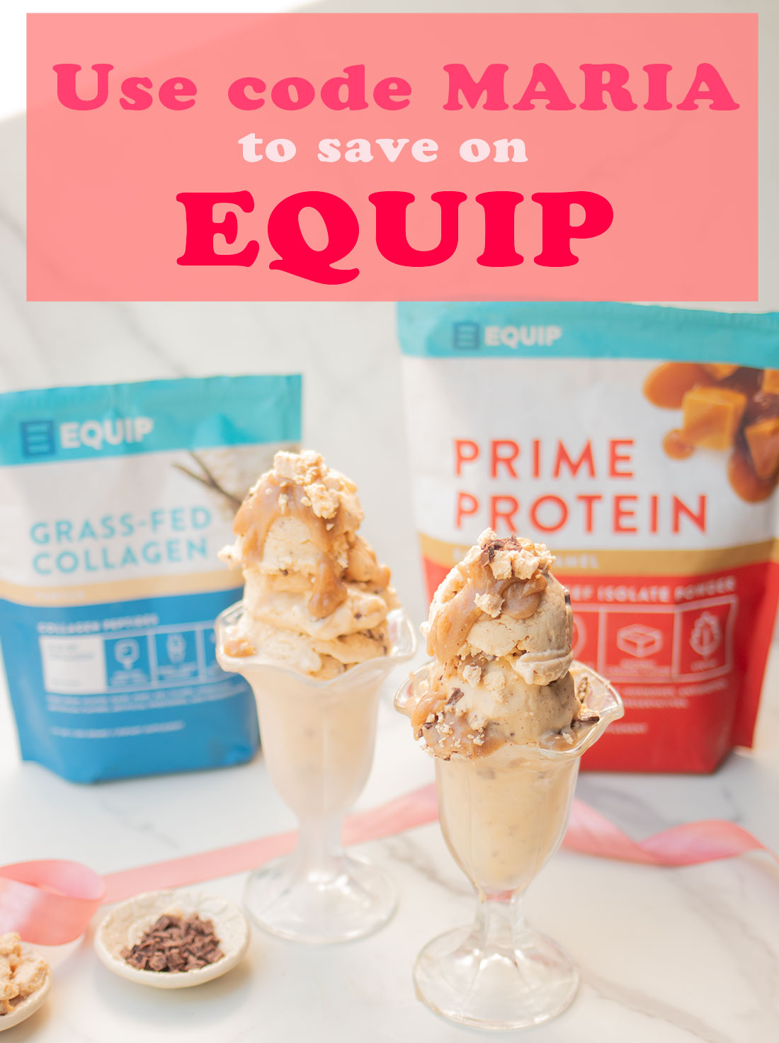 High Protein Twix Ice Cream