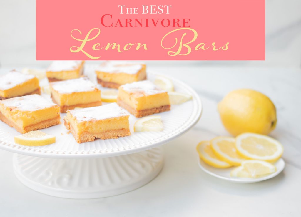 Carnivore Lemon Bars