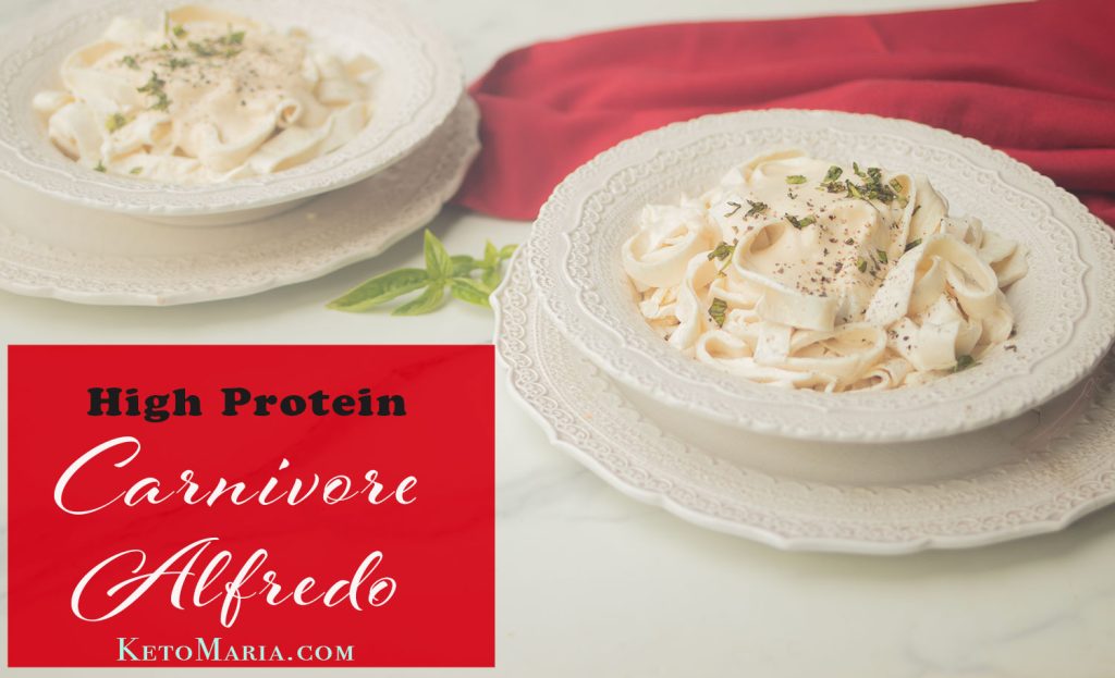 High Protein Carnivore Alfredo