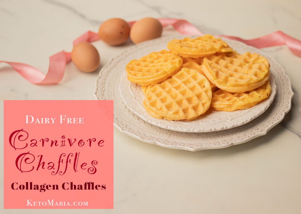 Dairy Free Carnivore Chaffles (Collagen Chaffles)
